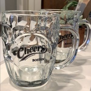 Set of Cheers Beer Mugs
